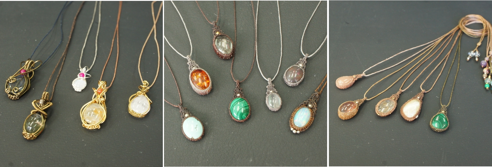 2+3+5 マクラメ編み&ワイヤーラップジュエリーと少数民族アクセサリーのSaligRama