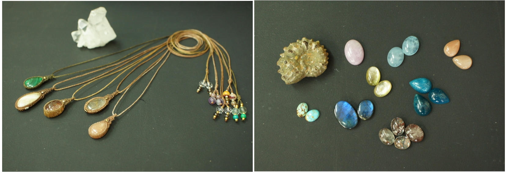 マクラメ編み&ワイヤーラップジュエリーと少数民族アクセサリーのSaligRama